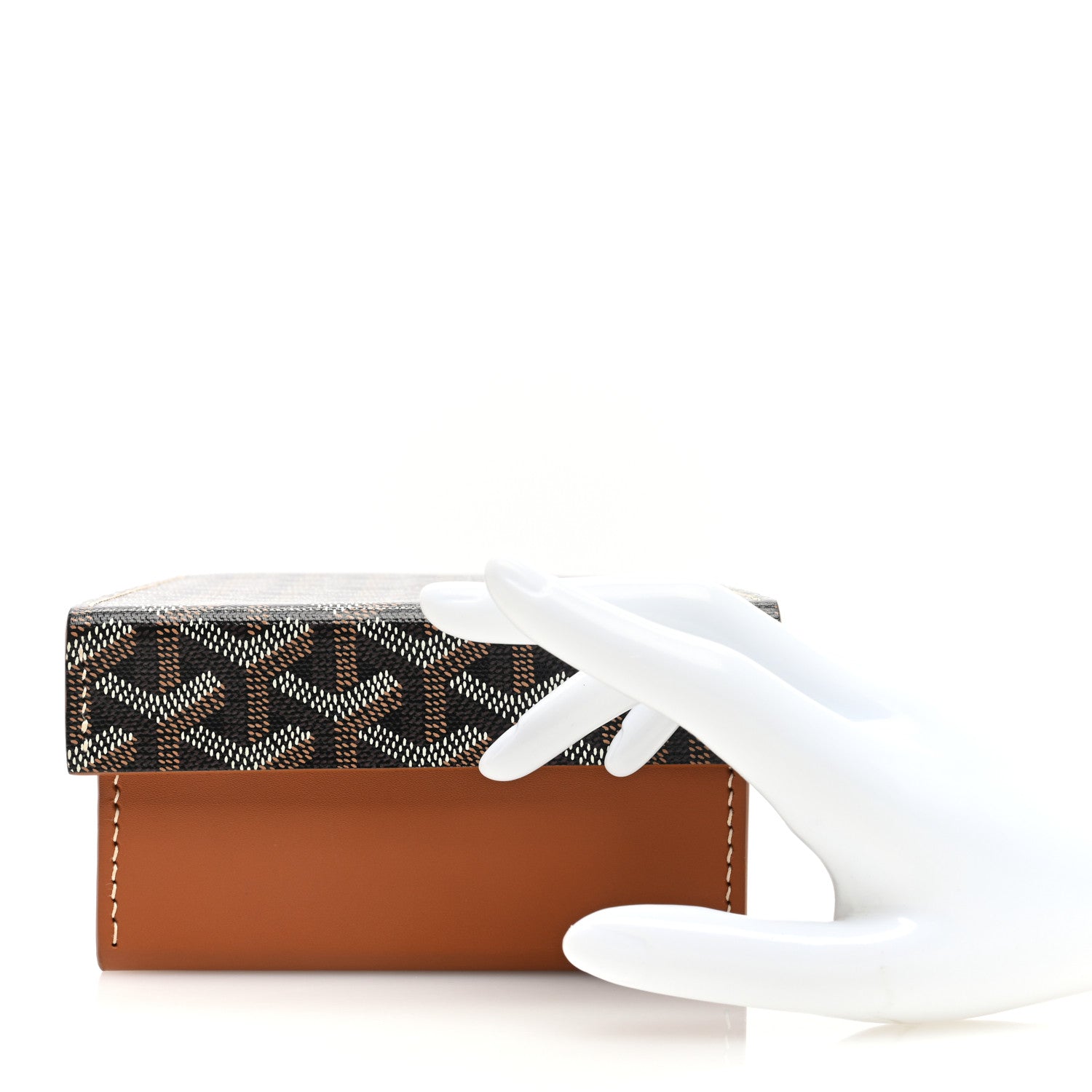 Goyard Goyardine Coffret Montres 4 Watch Box Black Gold 2 of 7