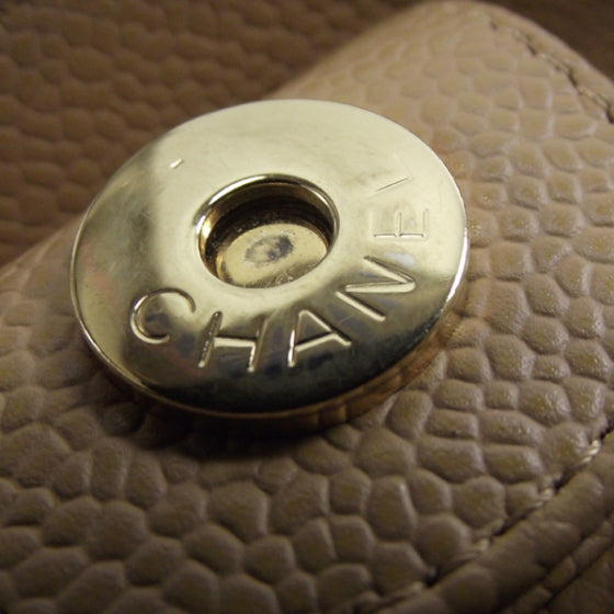 Chanel Caviar Petit Shopping Tote PST Beige 12 of 12