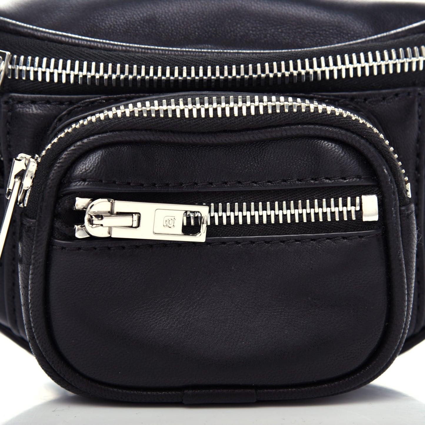 Lambskin Mini Attica Belt Bag Black