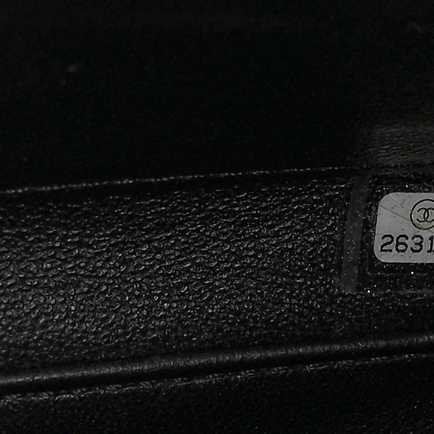 Chanel Caviar Quilted Large CC Filigree Vanity Case Black 8 of 13