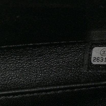 Chanel Caviar Quilted Large CC Filigree Vanity Case Black 8 of 13