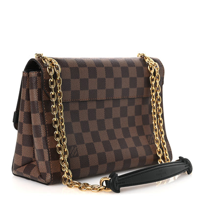 Louis Vuitton Damier Ebene Vavin PM Black 2 of 10
