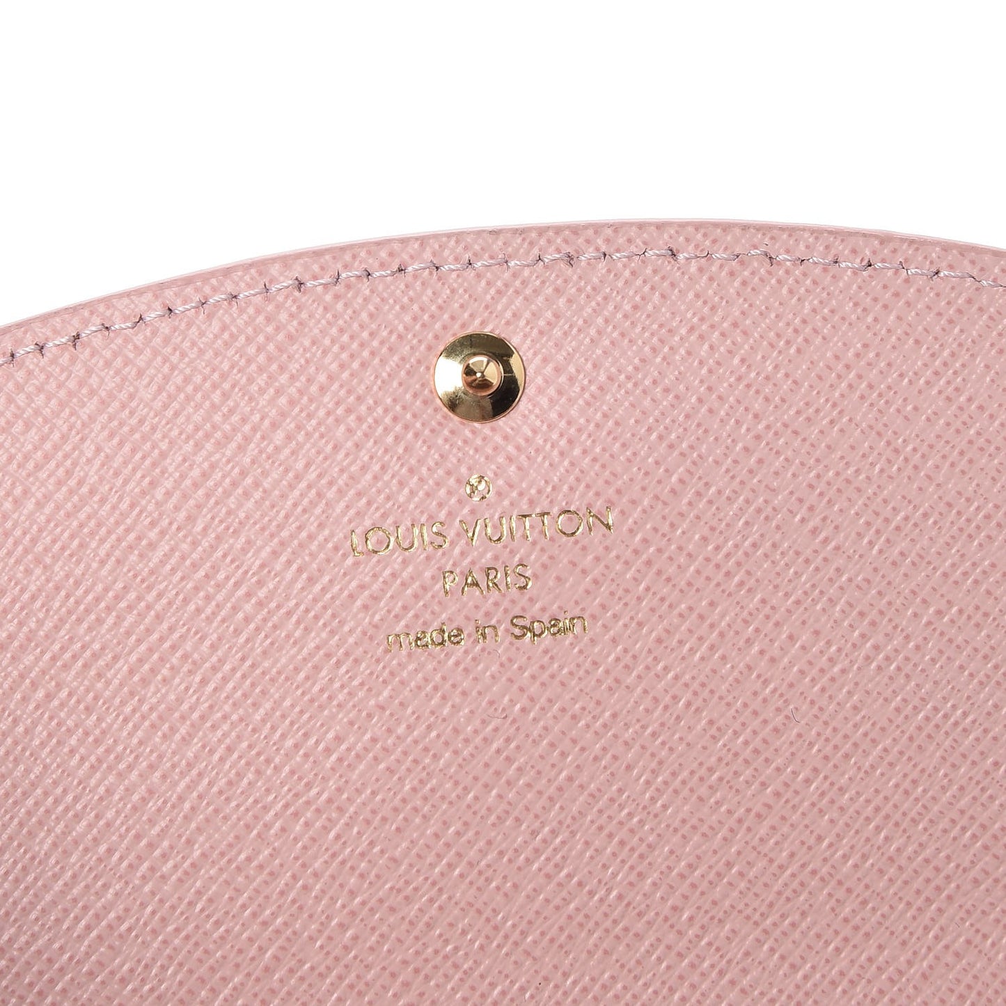 Damier Ebene Caissa Wallet Rose Ballerine