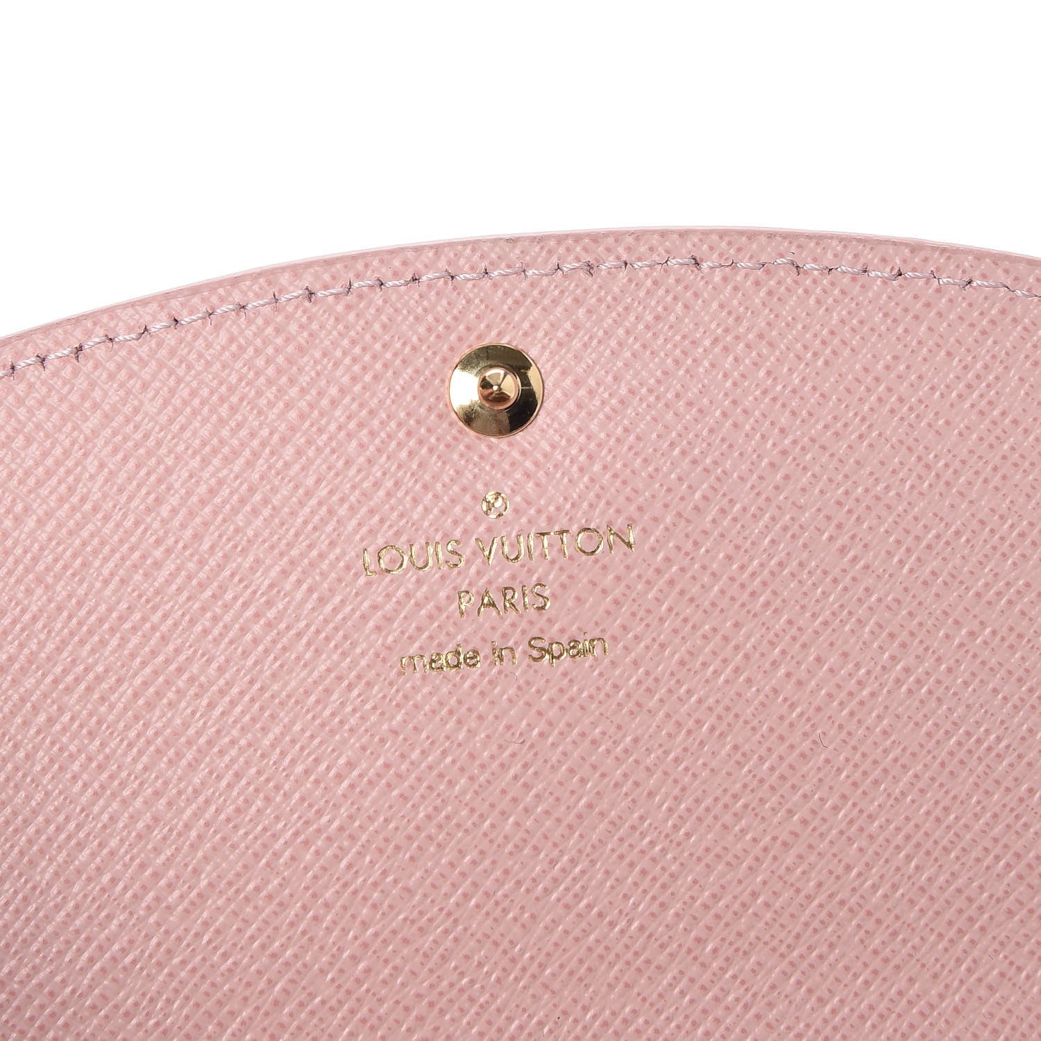 Louis Vuitton Damier Ebene Caissa Wallet Rose Ballerine 6 of 7