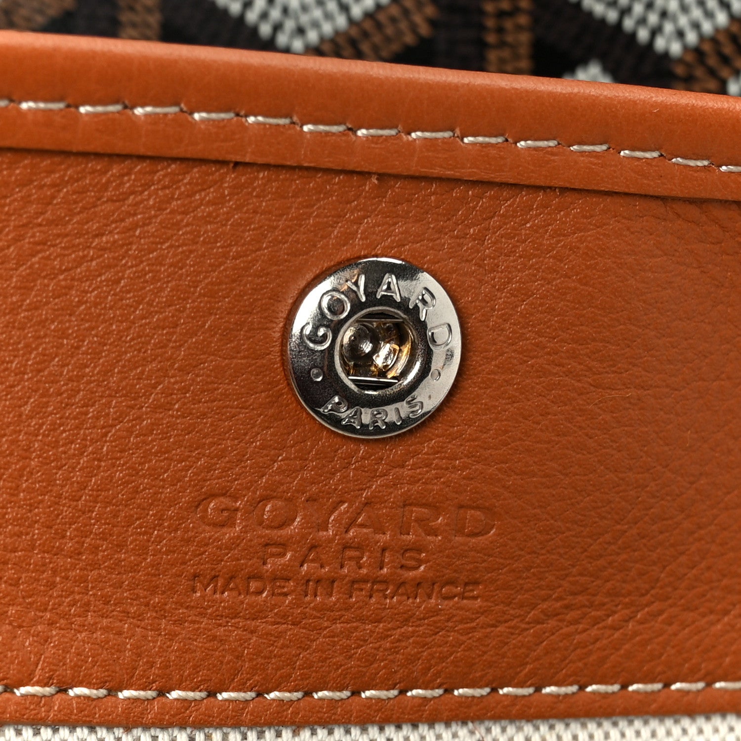 Goyard Goyardine Reversible Mini Anjou Black Gold 12 of 19