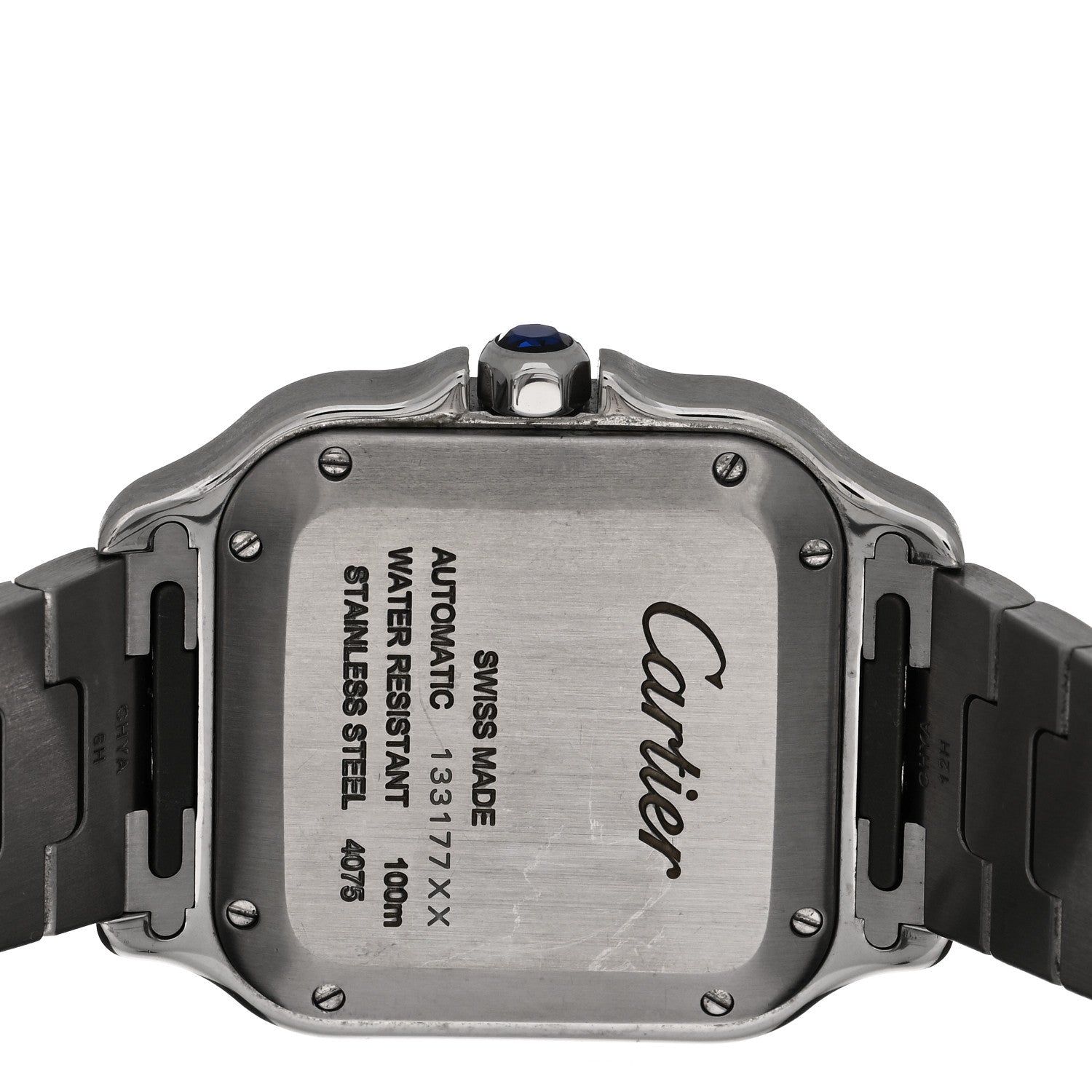Cartier Stainless Steel 35mm Santos de Cartier Automatic Watch 4 of 6