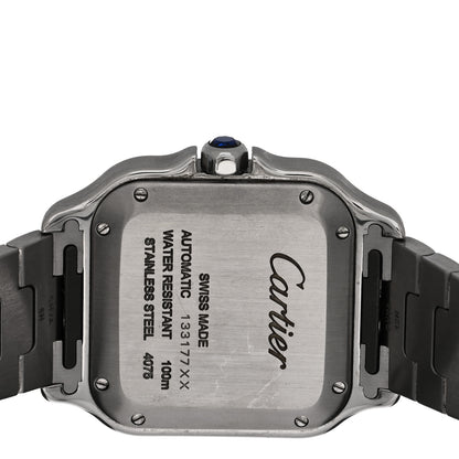Cartier Stainless Steel 35mm Santos de Cartier Automatic Watch 4 of 6