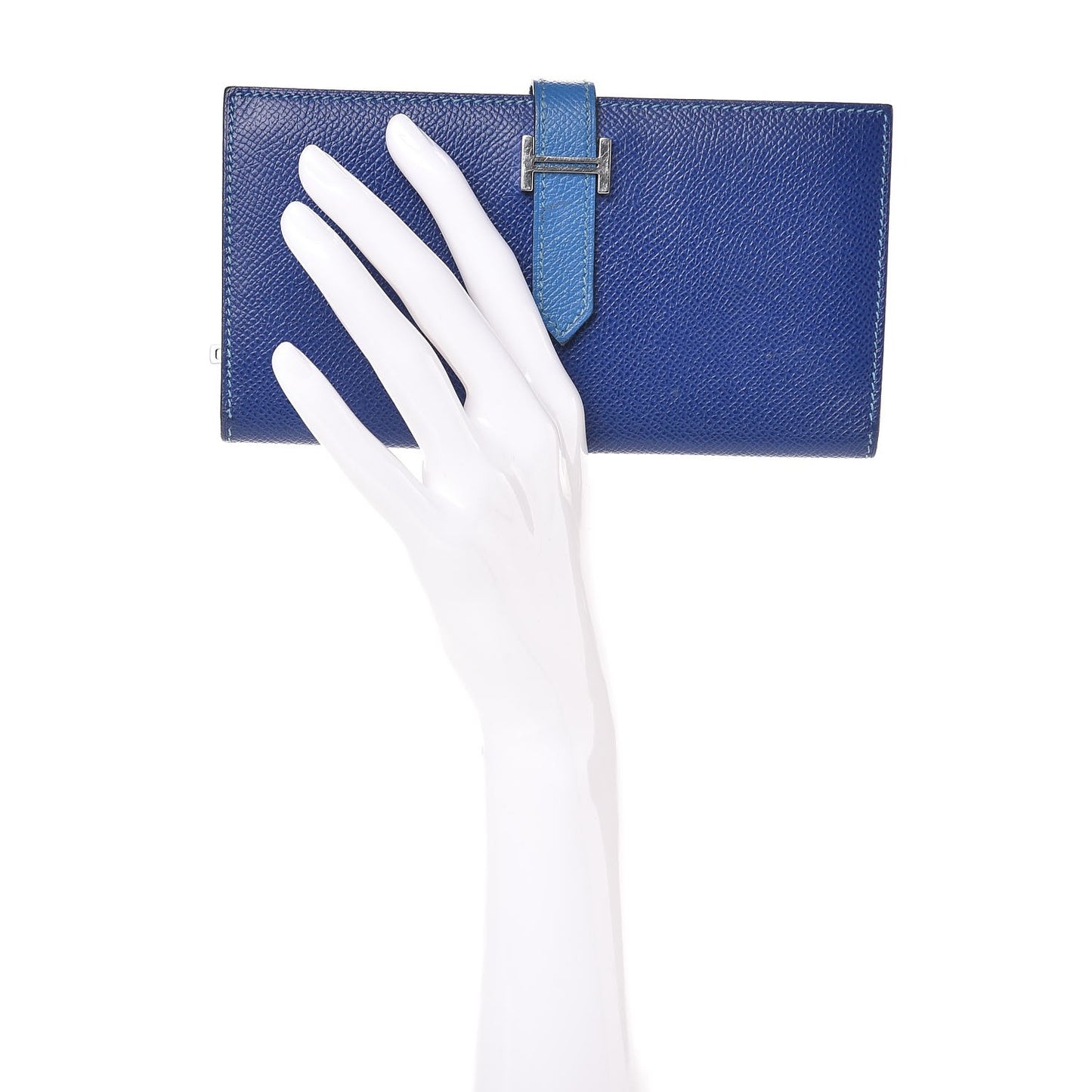 Epsom Bi Color Bearn Wallet Bleu Sapphire Izmir