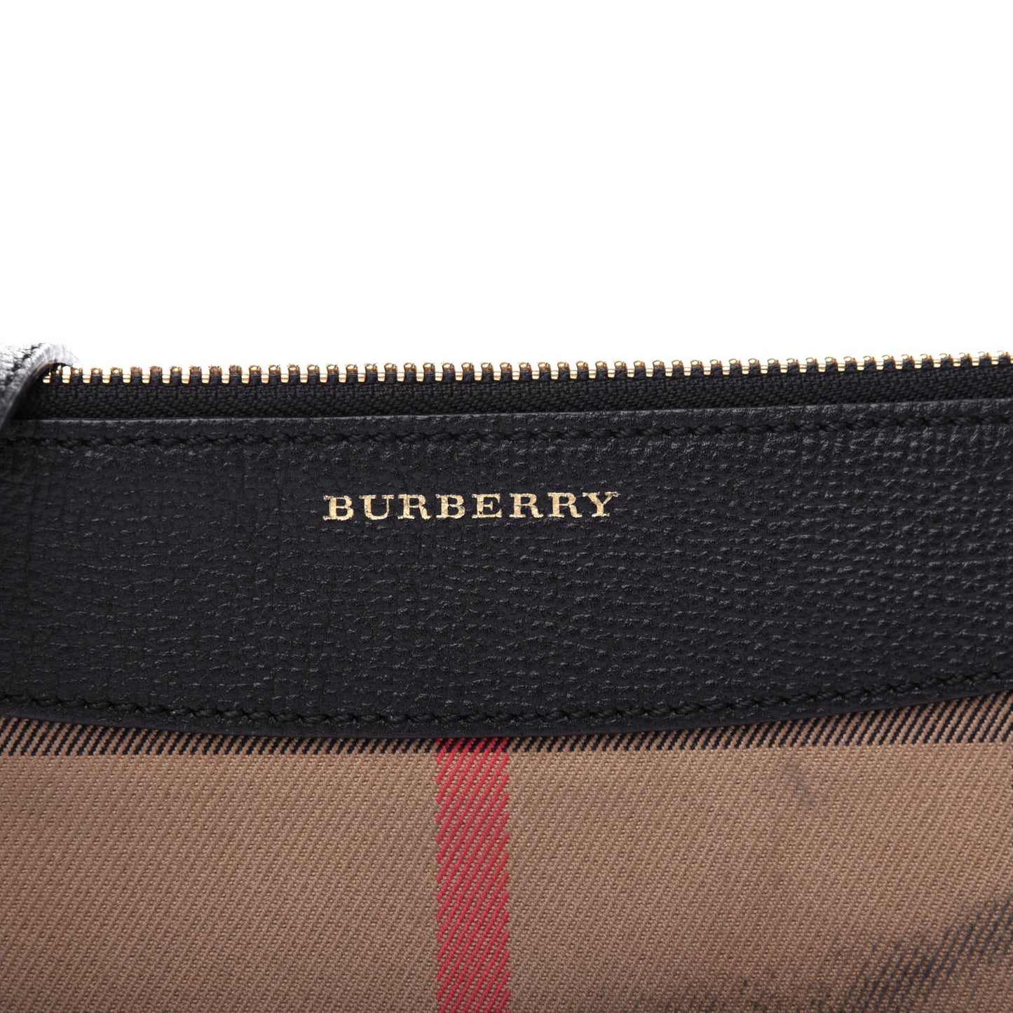 House Check Derby Peyton Crossbody Clutch Bag Black