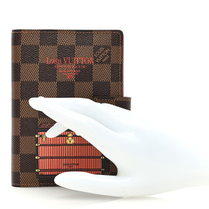 Louis Vuitton LOUIS VUITTON Damier Ebene Trunks and Bags Small Ring Agenda 2 of 6