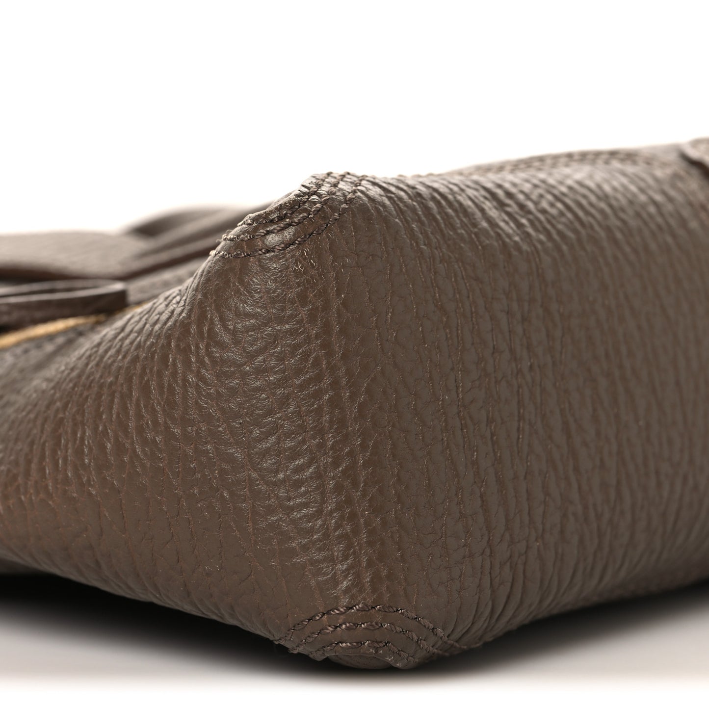 Textured Calfskin Mini Pashli Satchel Taupe