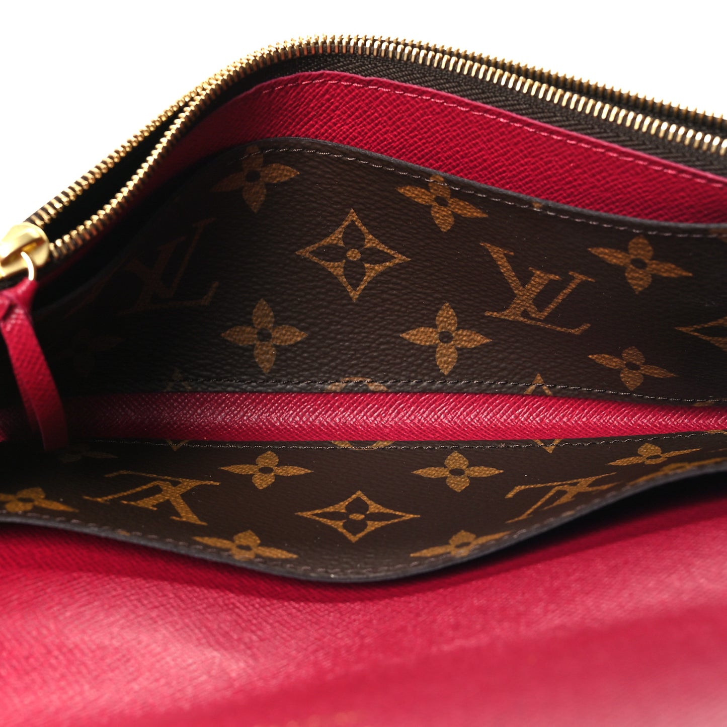 Monogram Emilie Wallet Fuchsia