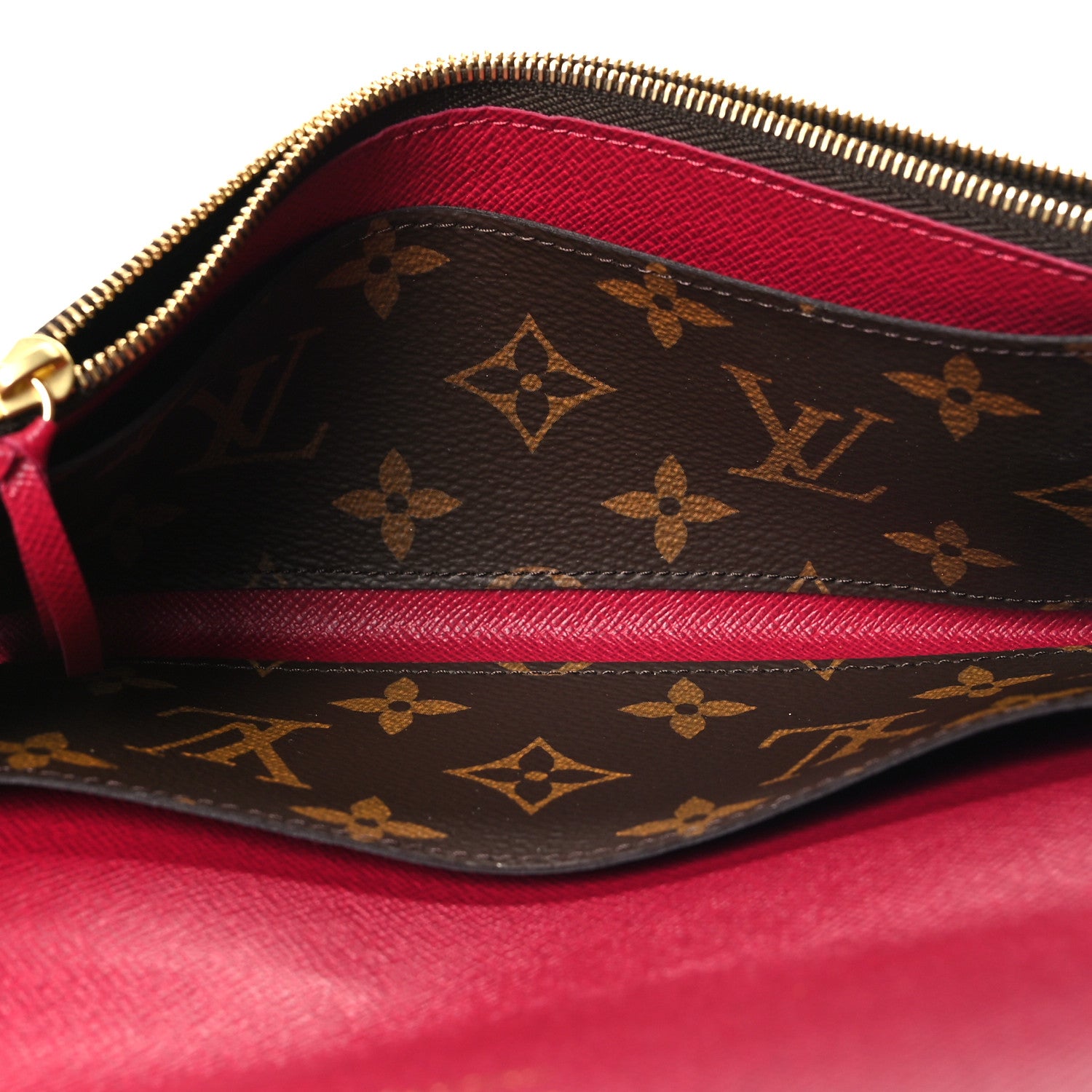 Louis Vuitton Monogram Emilie Wallet Fuchsia 5 of 6