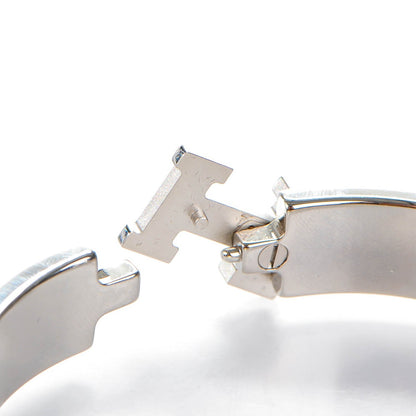 Hermes Enamel Narrow Clic Clac H Bracelet PM Rose Poudre 5 of 6
