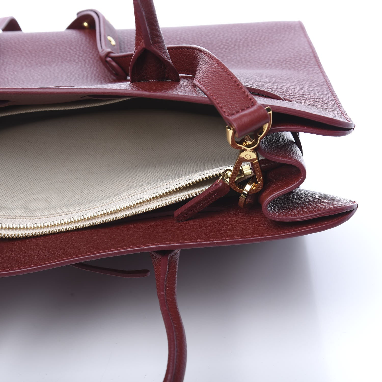 Mansur Gavriel Tumbled Calfskin Large Sun Bag Rococo 12 of 12