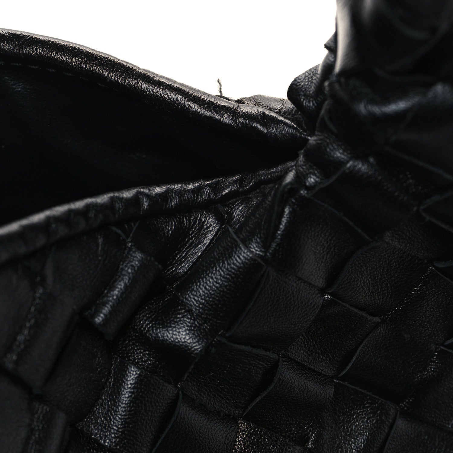 Bottega Veneta Calfskin Intrecciato Small Hop Black 11 of 11