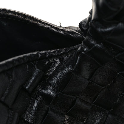 Bottega Veneta Calfskin Intrecciato Small Hop Black 11 of 11