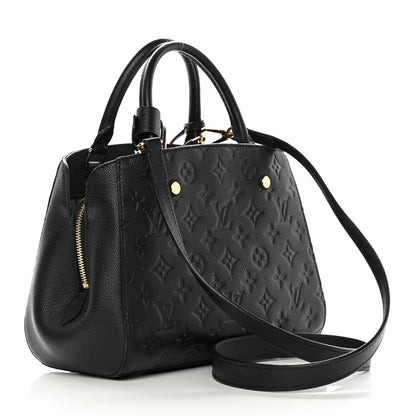 Louis Vuitton Empreinte Montaigne BB Black 3 of 10