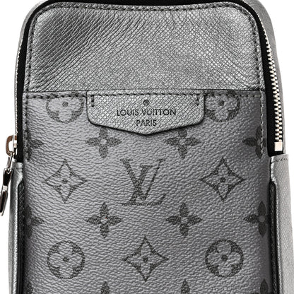 Louis Vuitton Taigarama Outdoor Slingbag Gunmetal Silver 7 of 9