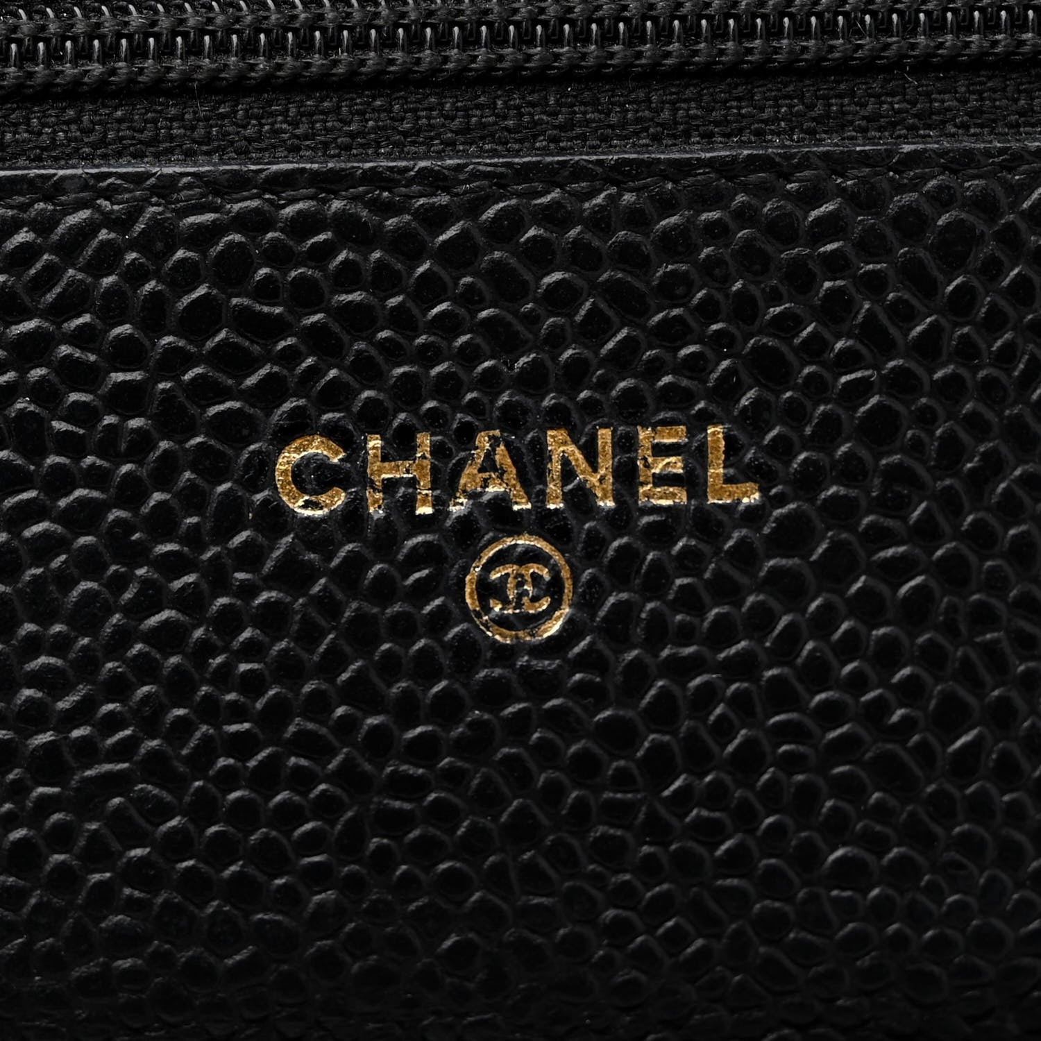 Chanel Caviar Quilted Wallet on Chain WOC Black 6 of 15