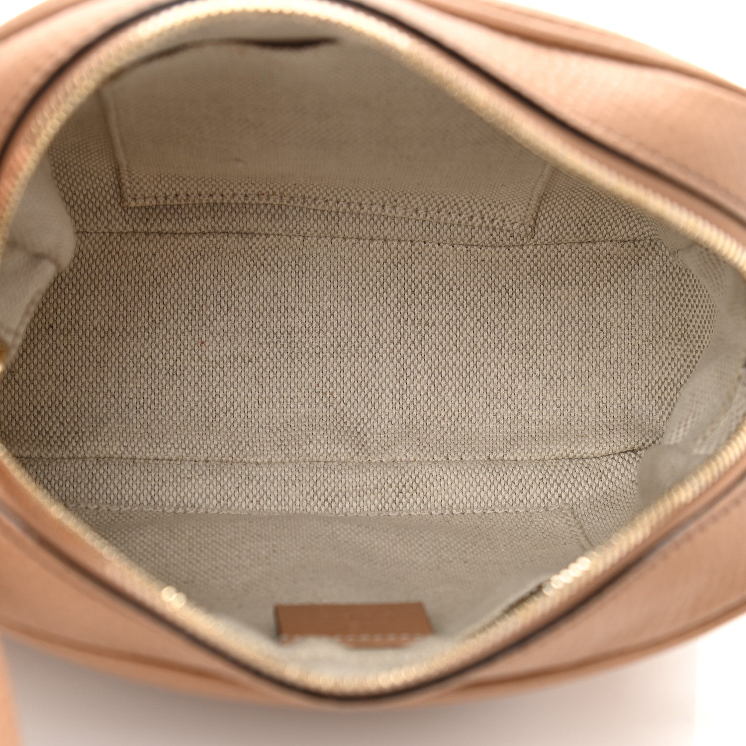 Gucci Pebbled Calfskin Small Soho Disco Bag Camelia 5 of 11