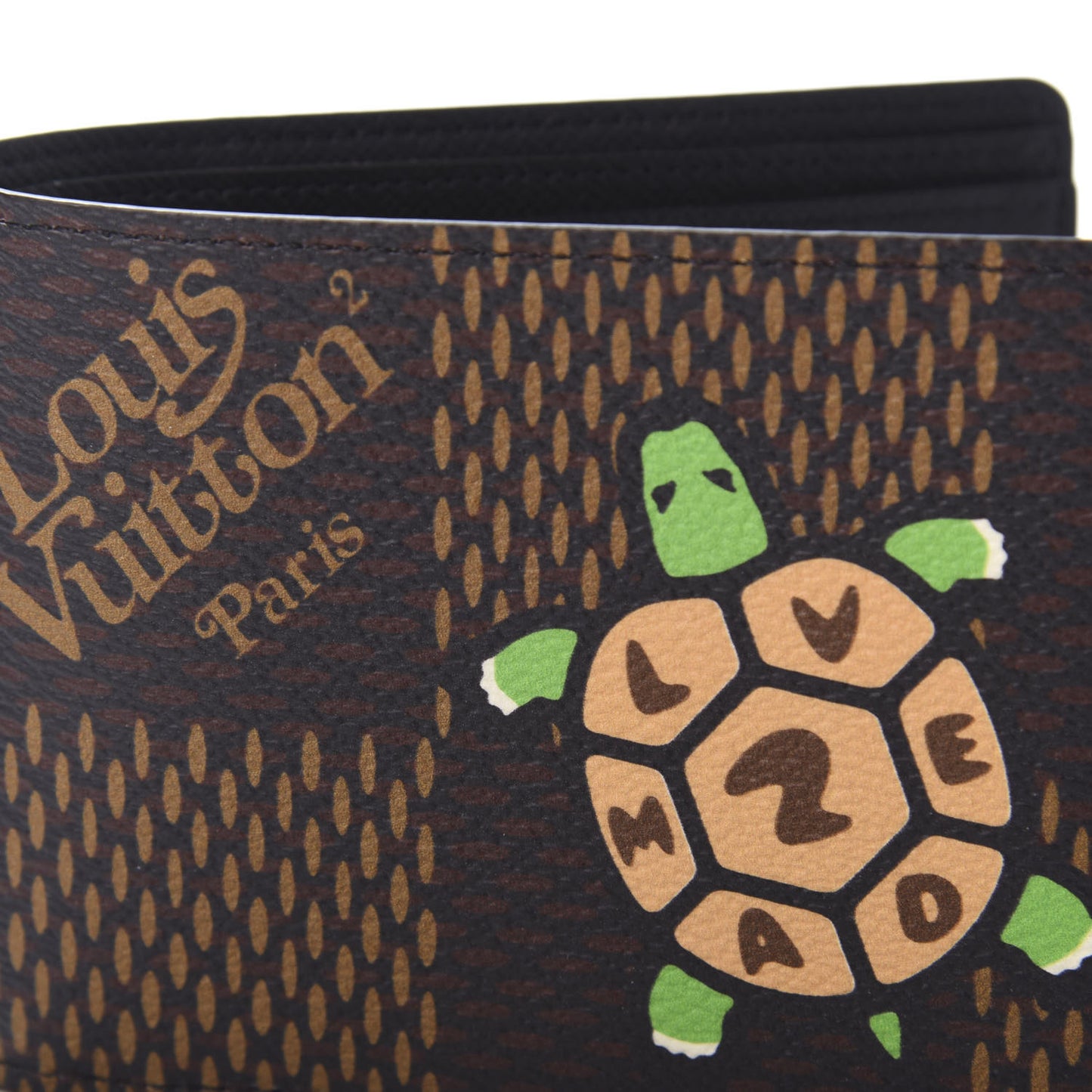 X NIGO Giant Damier Ebene Tortoise Multiple Wallet