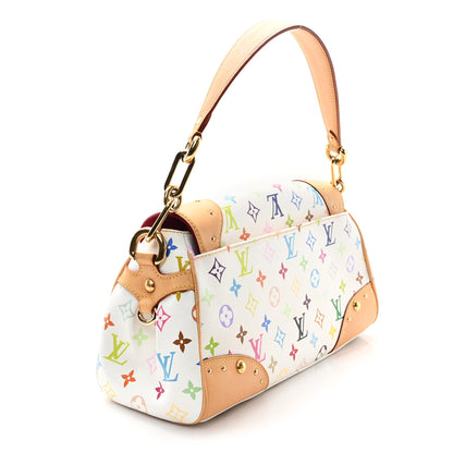 Louis Vuitton Monogram Multicolor Beverly MM White 3 of 11
