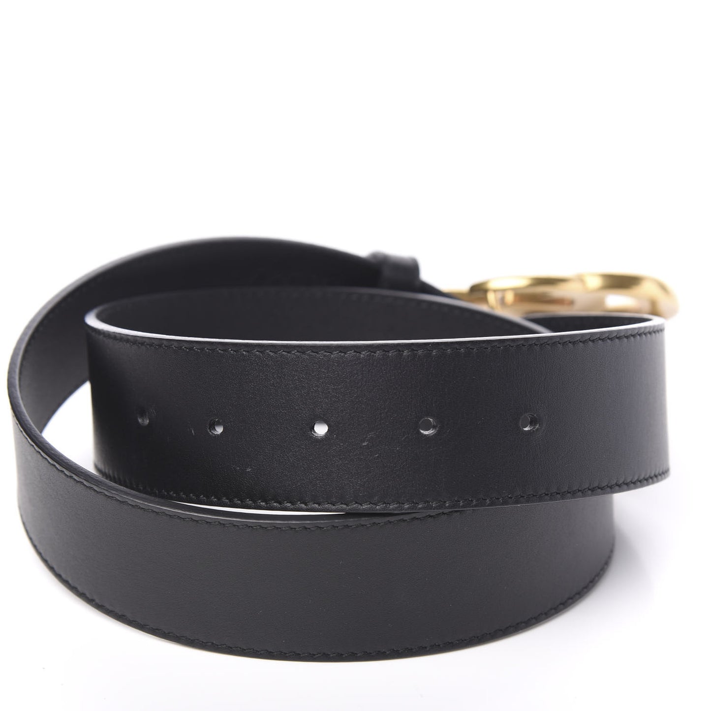 Calfskin Double G 40mm Belt 75 30 Black