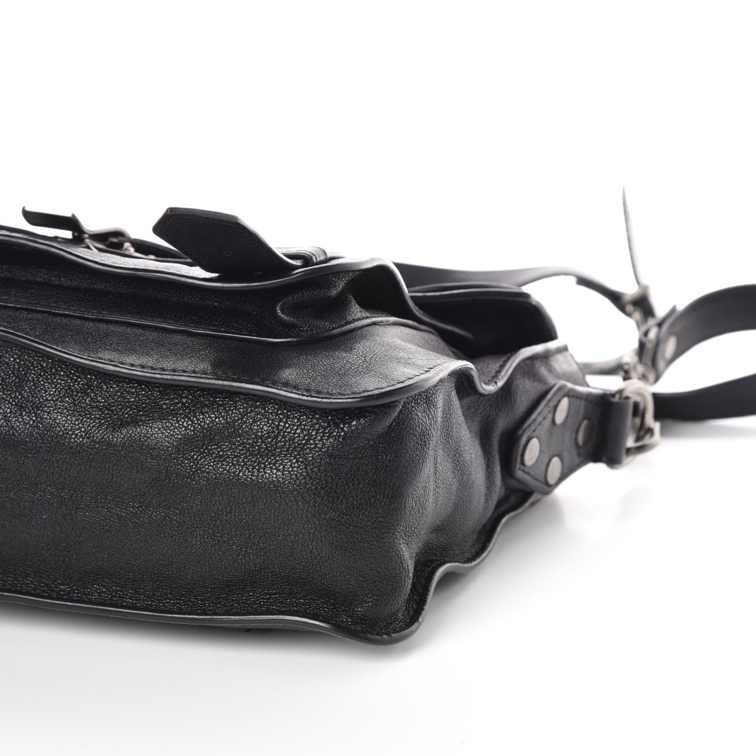 Proenza Schouler Lambskin Tiny PS1 Satchel Black 11 of 11