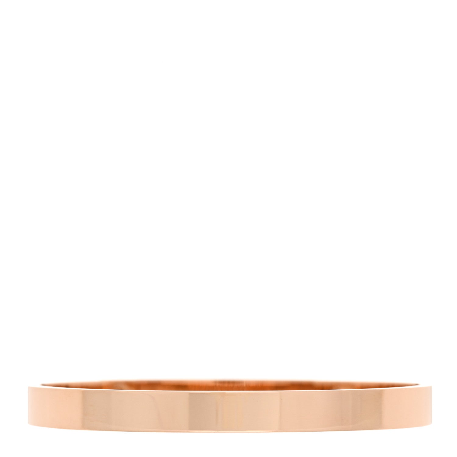 Hermes 18K Rose Gold Diamond PM Collier De Chien Pave Bracelet ST 2 of 4