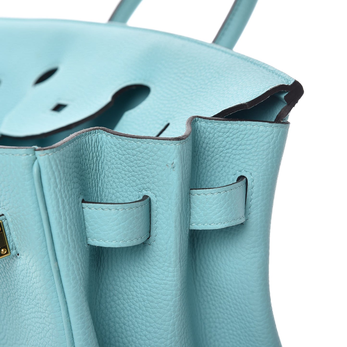 Togo Birkin 35 Bleu Atoll