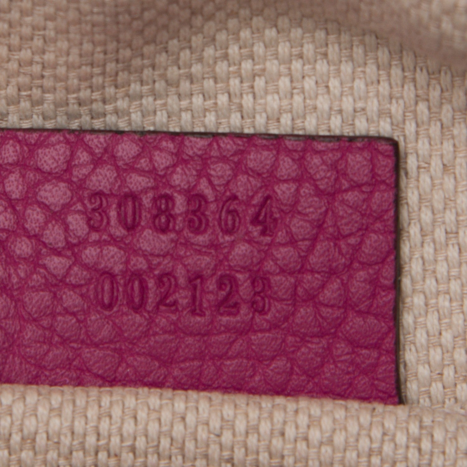 Gucci Cellarius Calfskin Small Soho Disco Bag Bright Bouganville 7 of 7