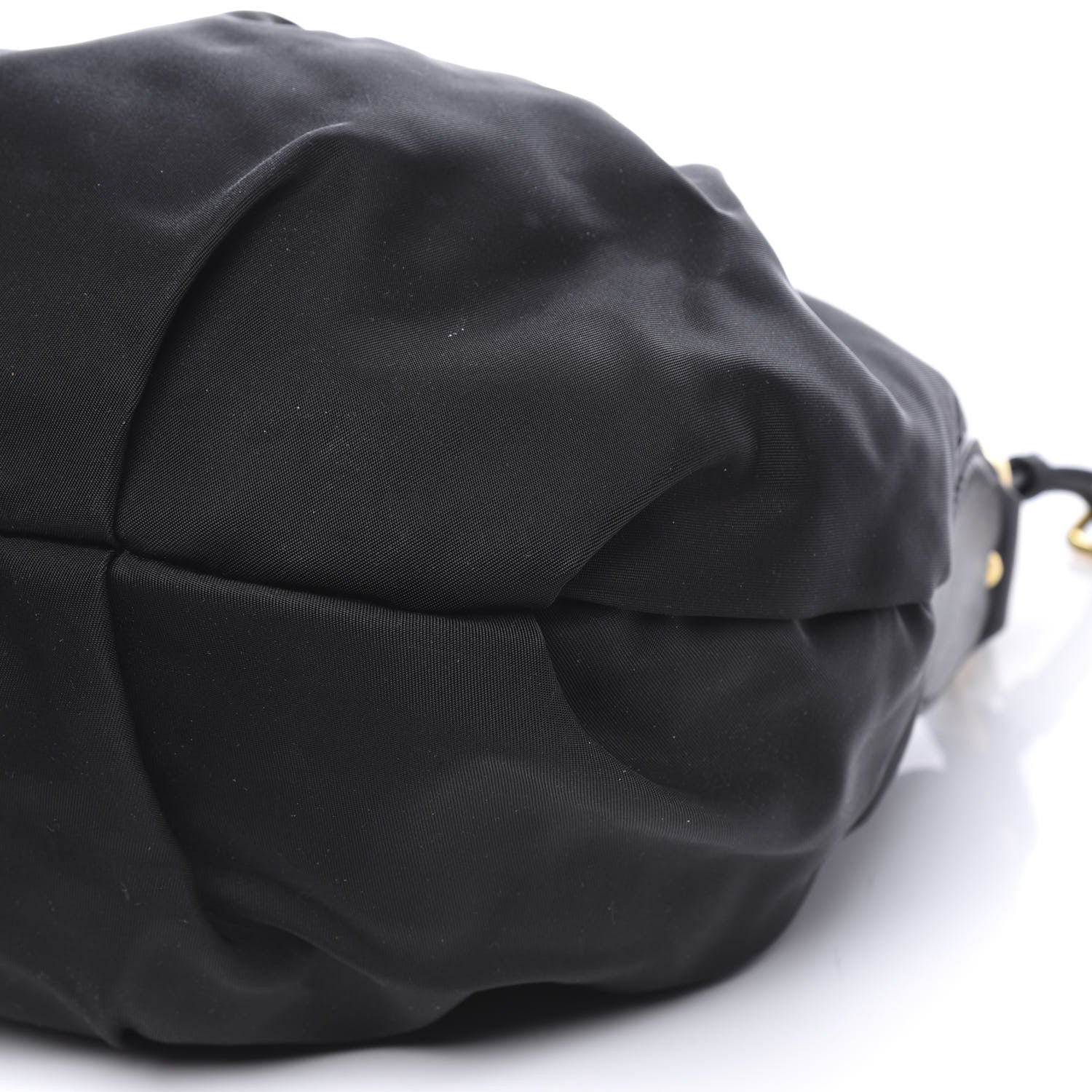 Prada Tessuto Nylon Shoulder Bag Black 9 of 10