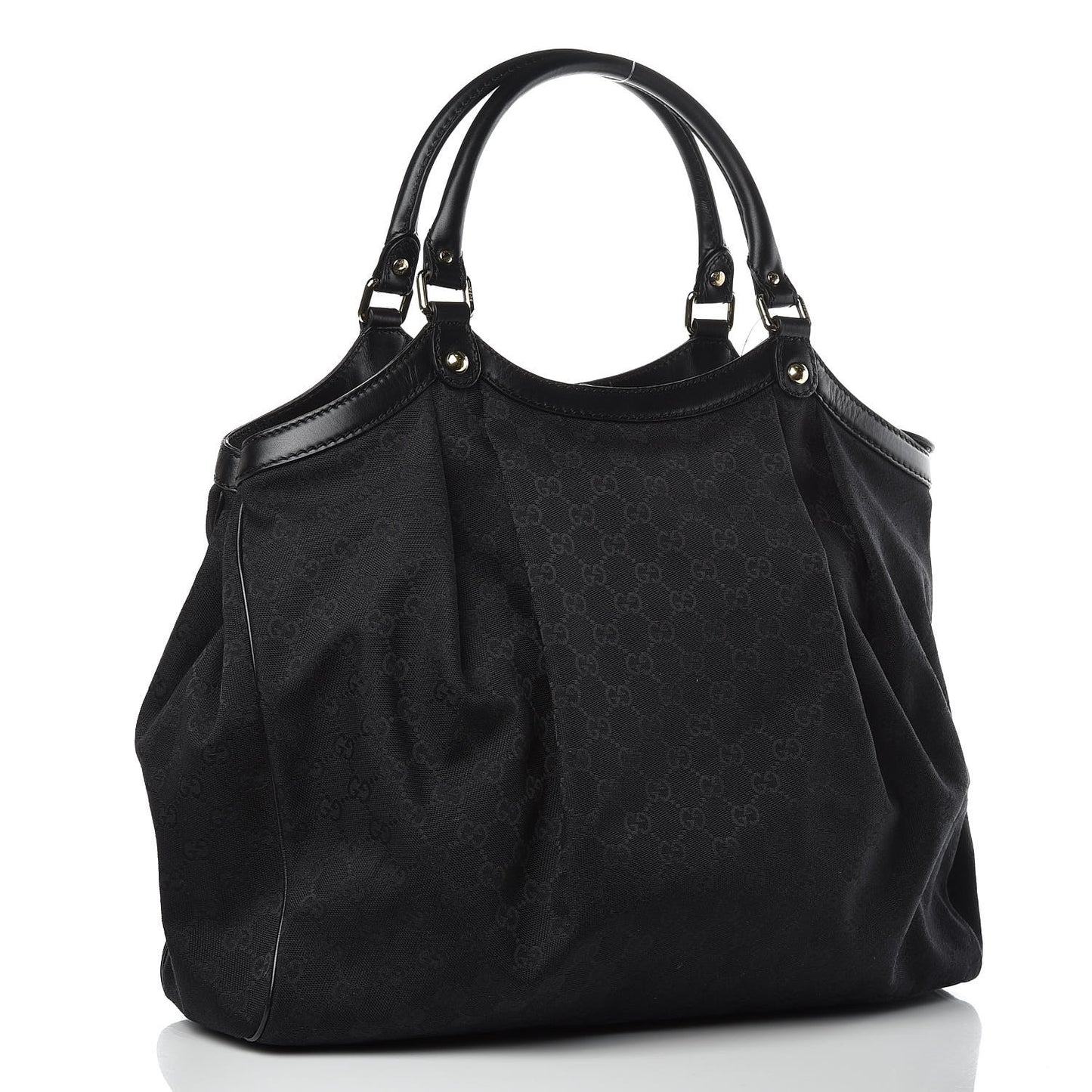 Monogram Large Sukey Black