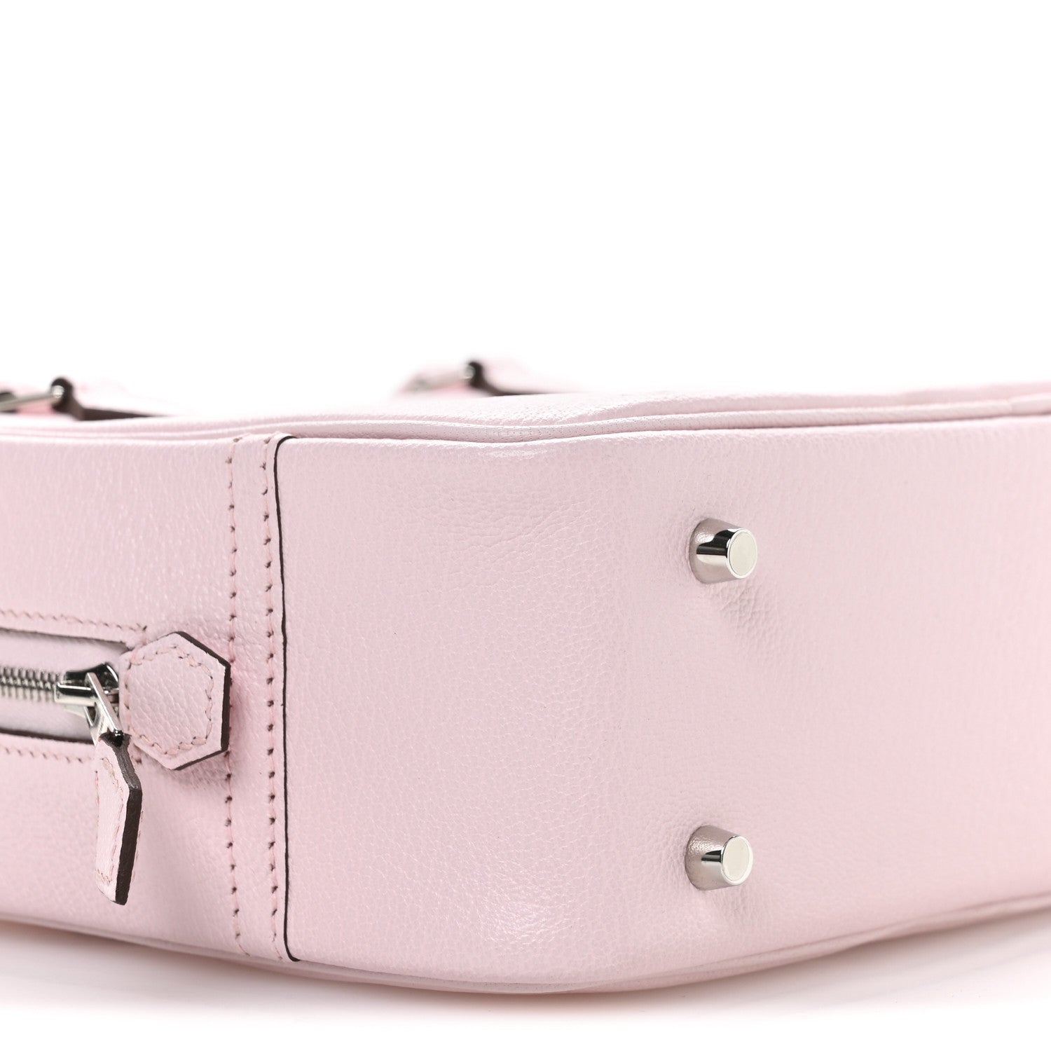 Hermes Chevre Mysore Mini Plume Rose Darling 9 of 11