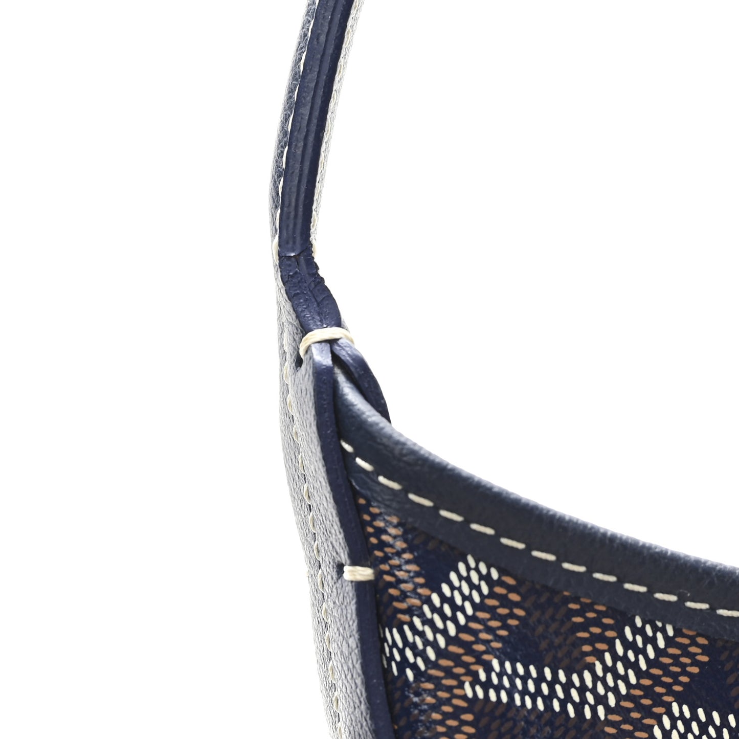 Goyardine Boheme Hobo Navy Blue