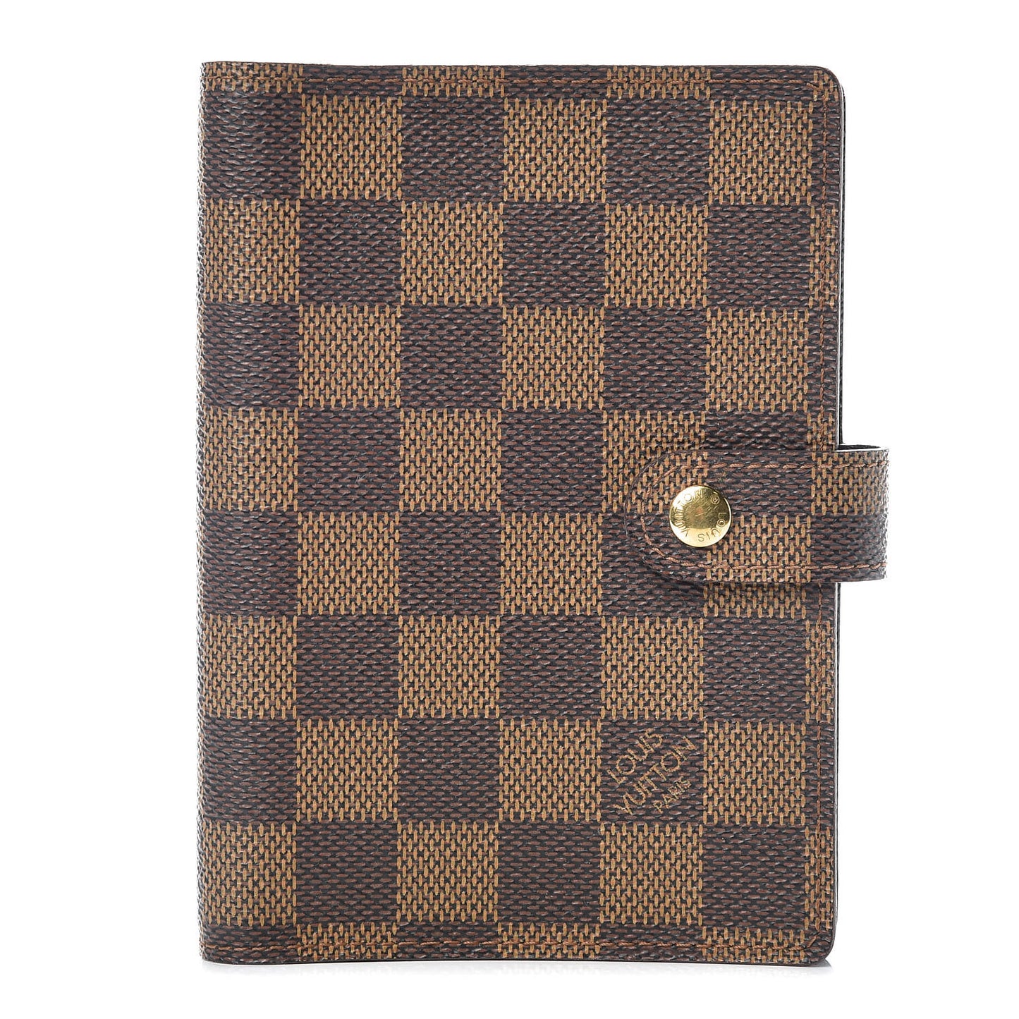 Damier Ebene Small Ring Agenda Cover
