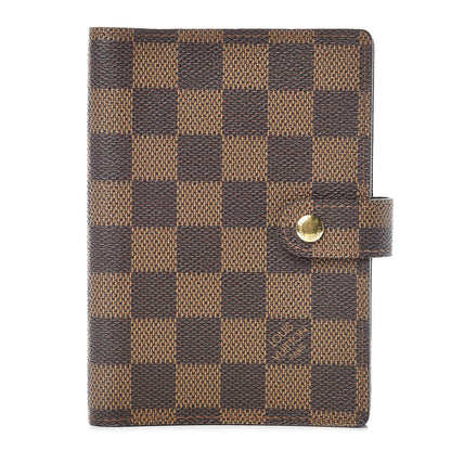 Louis Vuitton Damier Ebene Small Ring Agenda Cover 1 of 8