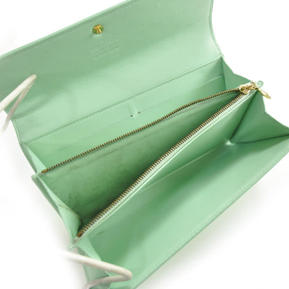 Louis Vuitton Vernis Sarah Wallet Peppermint 7 of 9