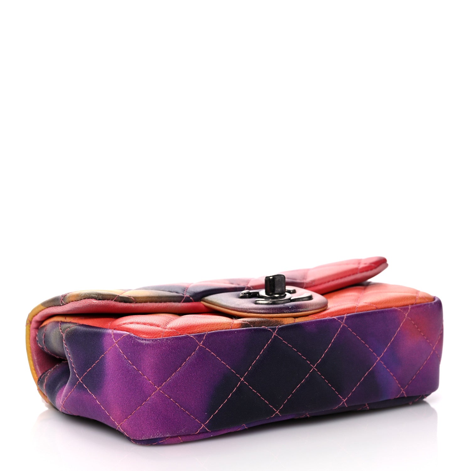 Chanel Lambskin Quilted Extra Mini Flower Power Flap Multicolor 4 of 12