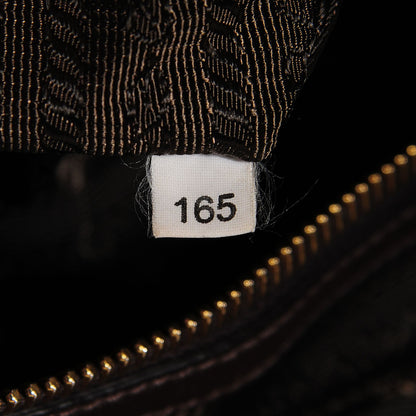 Prada Tessuto Nylon Gaufre Tote Fumo 8 of 10