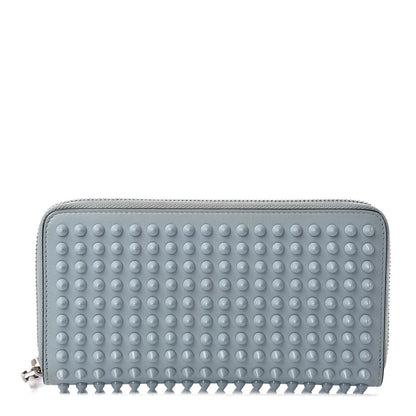 Christian Louboutin Calfskin Panettone Spiked Zip Around Wallet Horizon 1 of 5