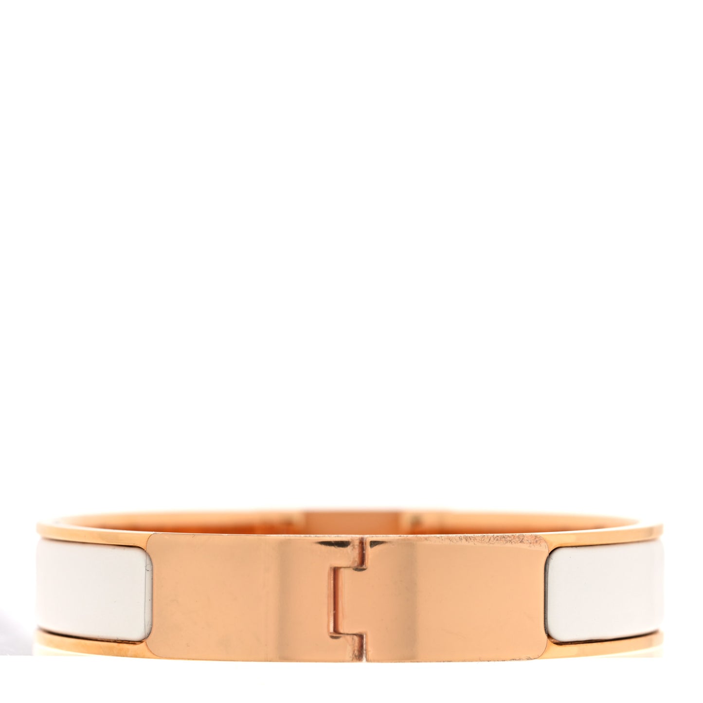 Enamel Clic Anneau Bracelet PM Craie