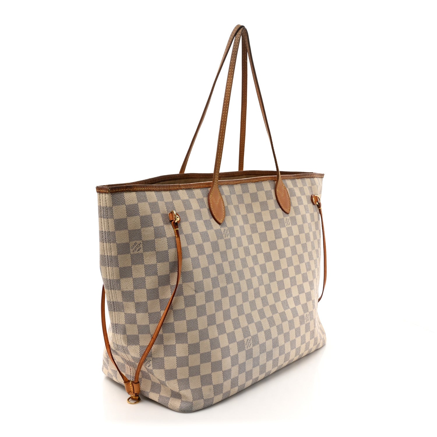 Louis Vuitton Damier Azur Neverfull GM 2 of 17
