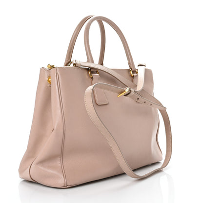 Prada Saffiano Medium Galleria Double Zip Tote Cammeo 3 of 10