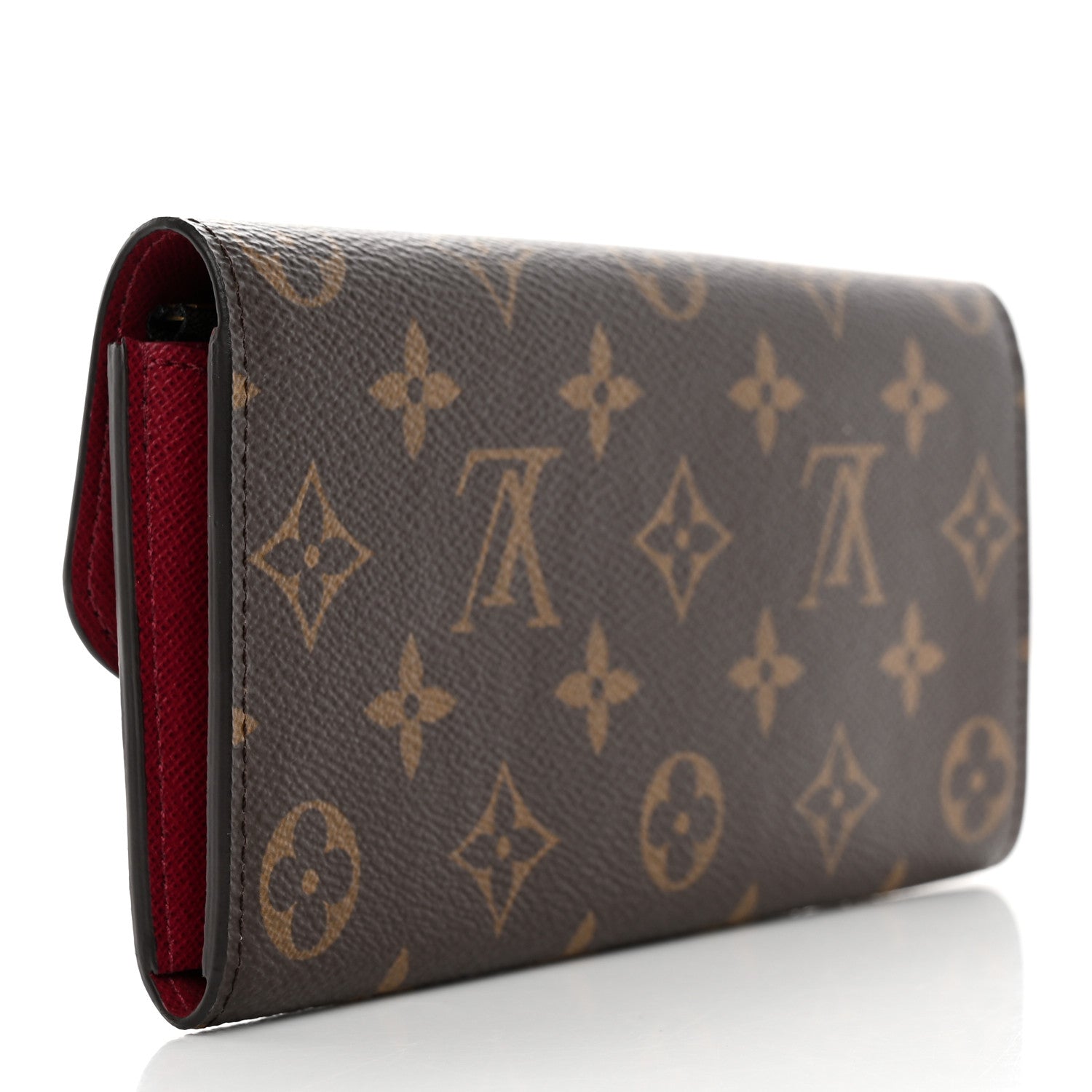 Louis Vuitton LOUIS VUITTON Monogram Emilie Wallet Fuchsia 3 of 7