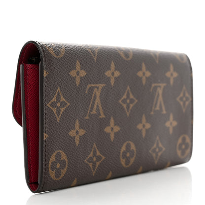Louis Vuitton LOUIS VUITTON Monogram Emilie Wallet Fuchsia 3 of 7