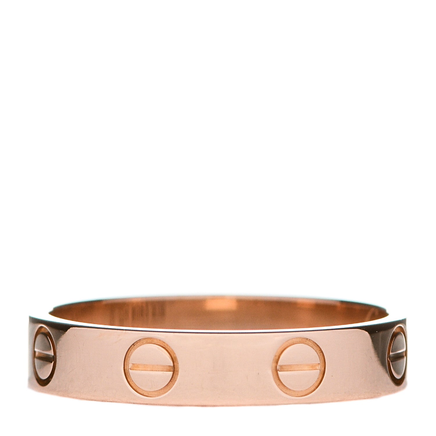 Cartier 18K Pink Gold 3.5mm LOVE Wedding Band Ring 52 6 3 of 4