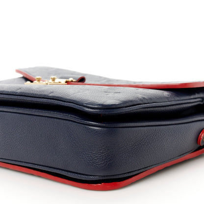Louis Vuitton Empreinte Pochette Metis Marine Rouge 11 of 12