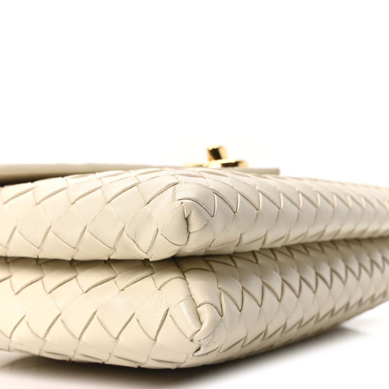 Bottega Veneta Nappa Intrecciato Knot Lock Top Handle Crossbody